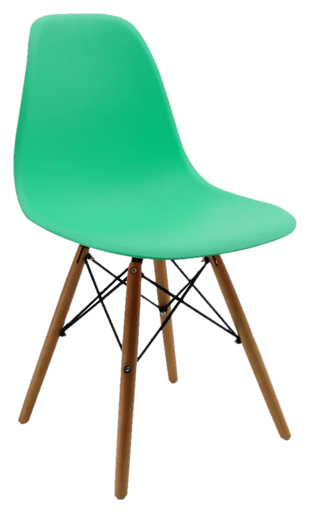 Silla DKR tipo Eames Verde menta