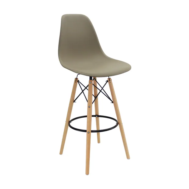 Butaco DKR Bar tipo Eames Beige