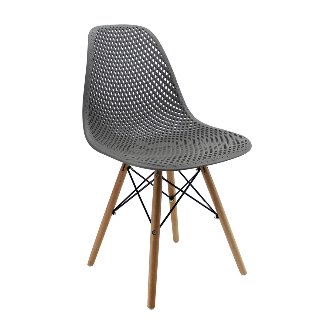 Silla Colmeia Gris