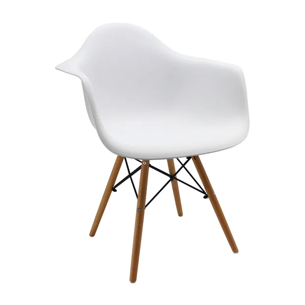 Silla DKR con Brazos Blanca