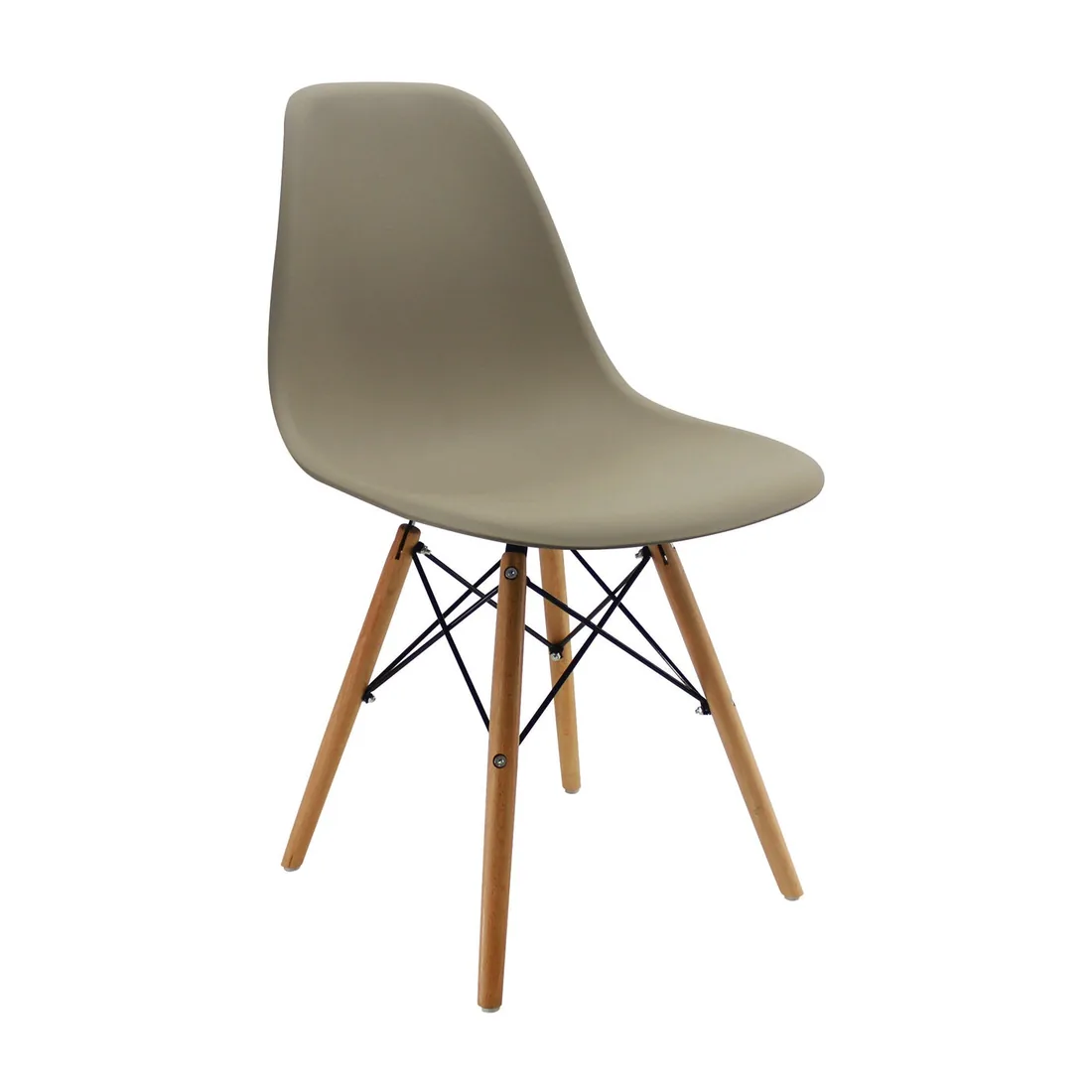 Silla DKR tipo Eames Beige
