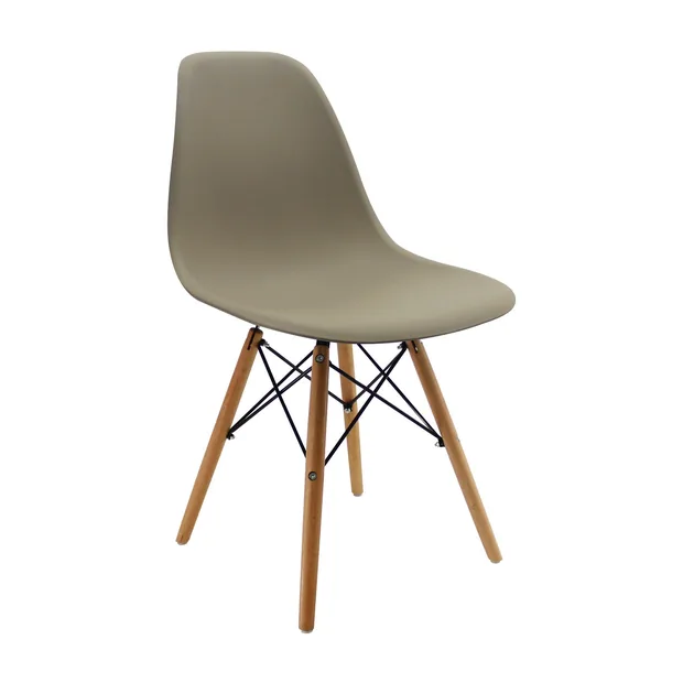 Silla DKR tipo Eames Beige