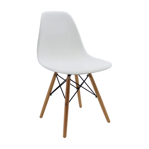 Silla DKR tipo Eames Blanca