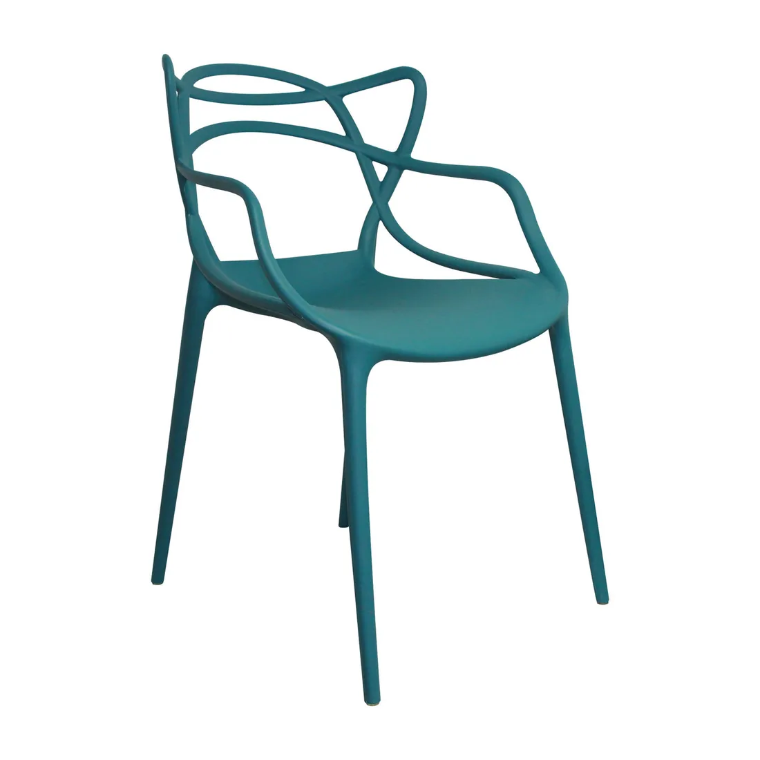 Silla Solna Azul Petróleo